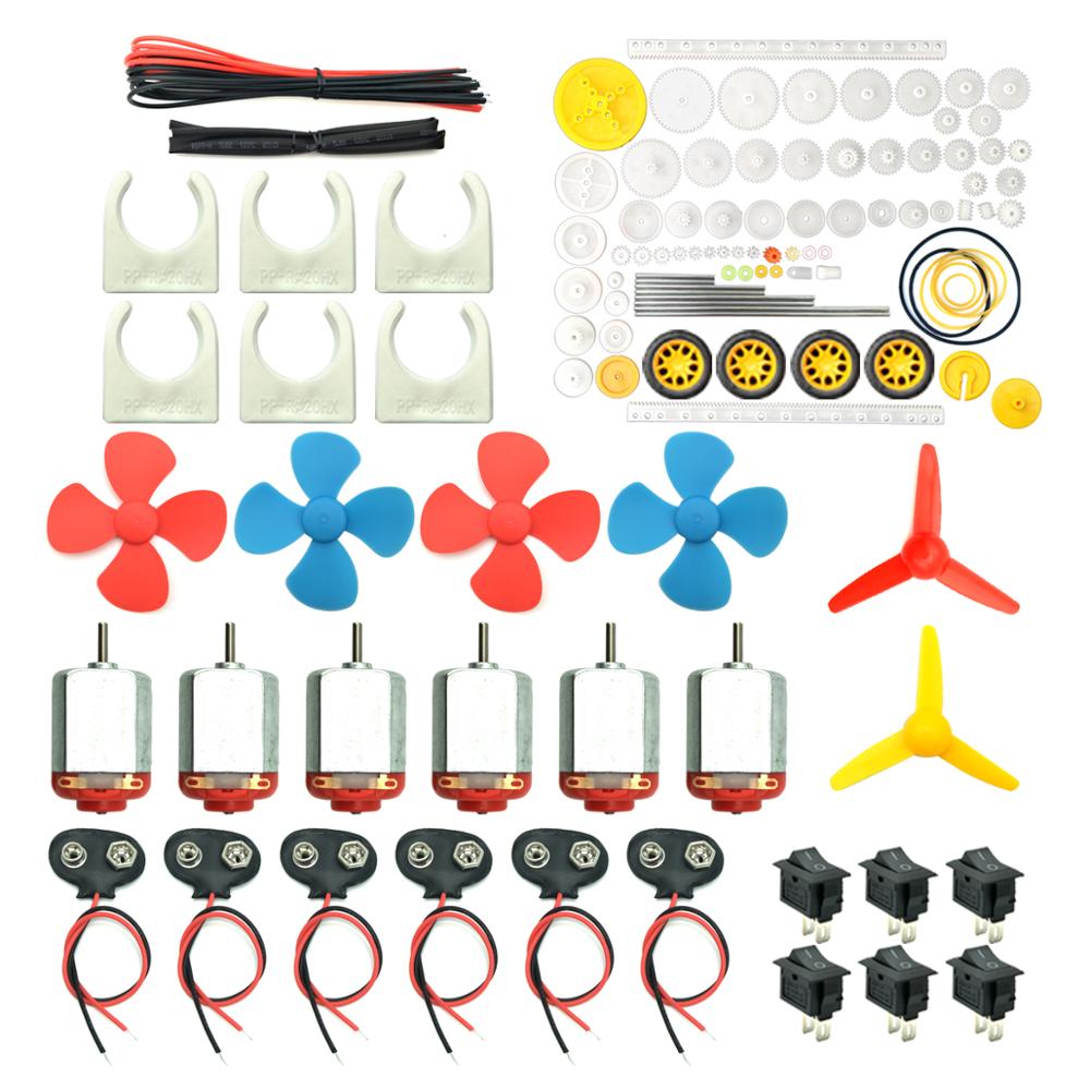 Science Hobby Kit - Kit motori da 6 set, mini