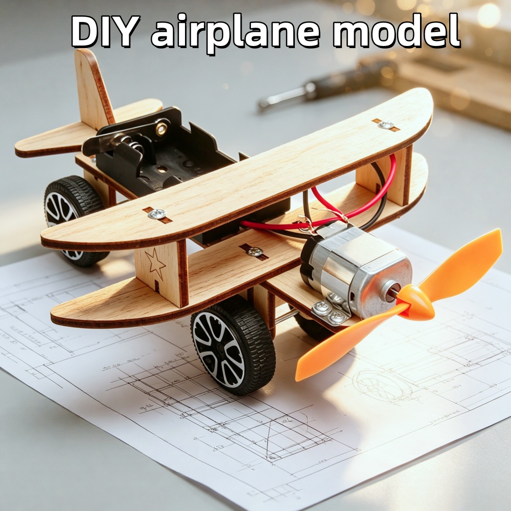 Science Hobby Kit - Kit Fai-da-Te per Assemblare Aereo Elettrico
