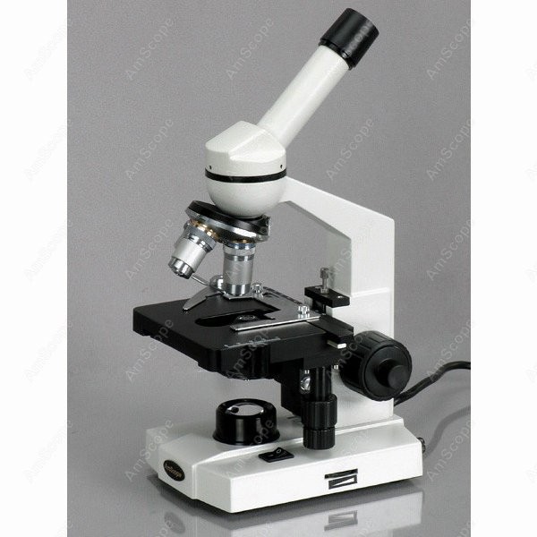 Microscope Compound 40X - Microscopio Composto Monoculare LED Serie AmScope