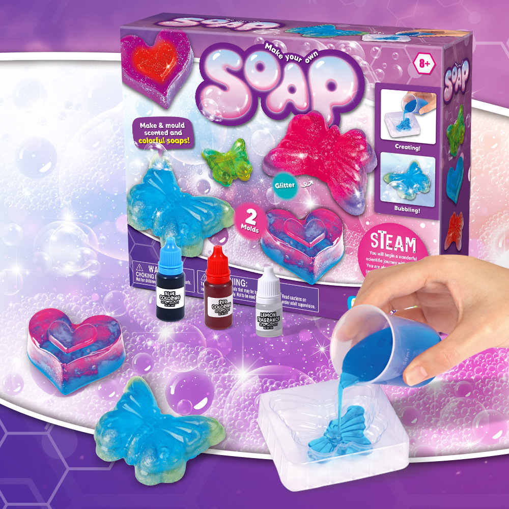 Science Toys Diy - Kit per la Realizzazione di Sapone