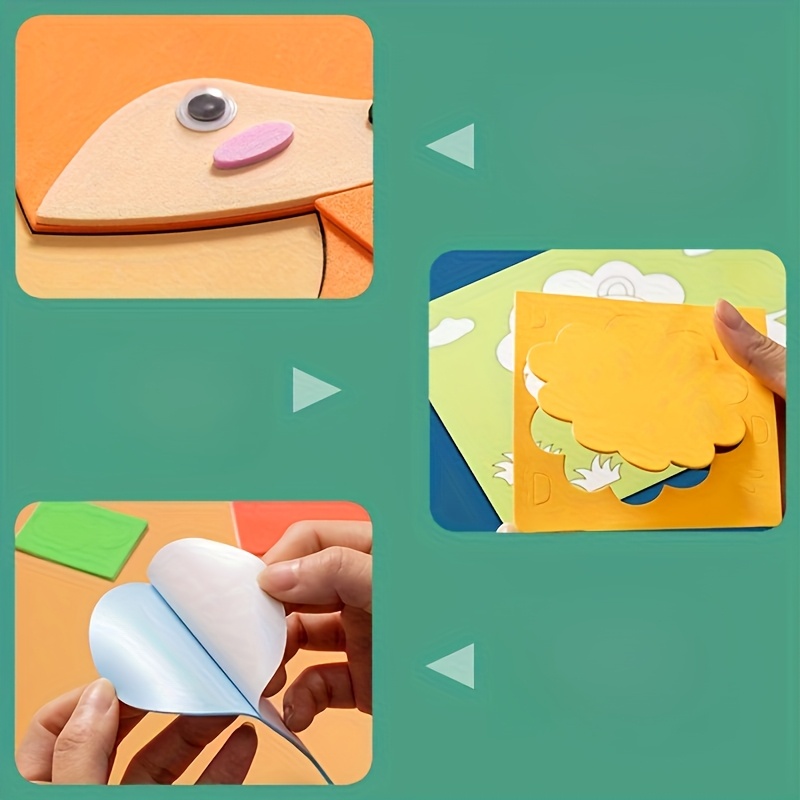 Adesivi 3D per bambini, 10 fog - Science Toys Diy recensione e prezzo