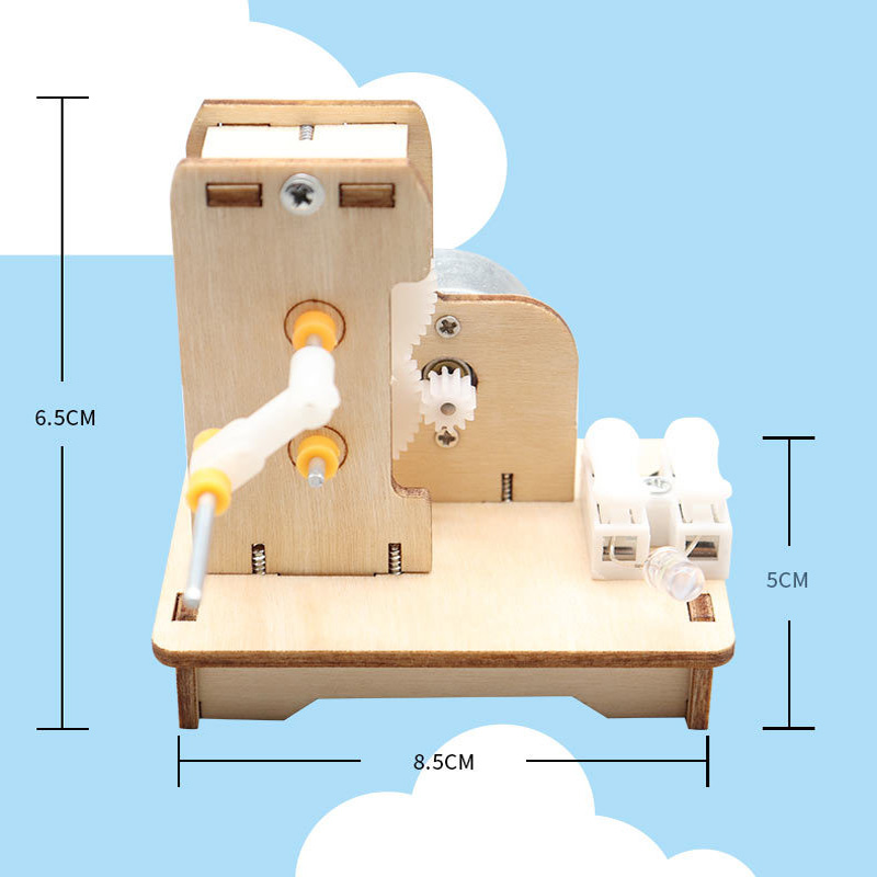 Mini generatore manuale fai-da - Science Diy Model recensione e prezzo