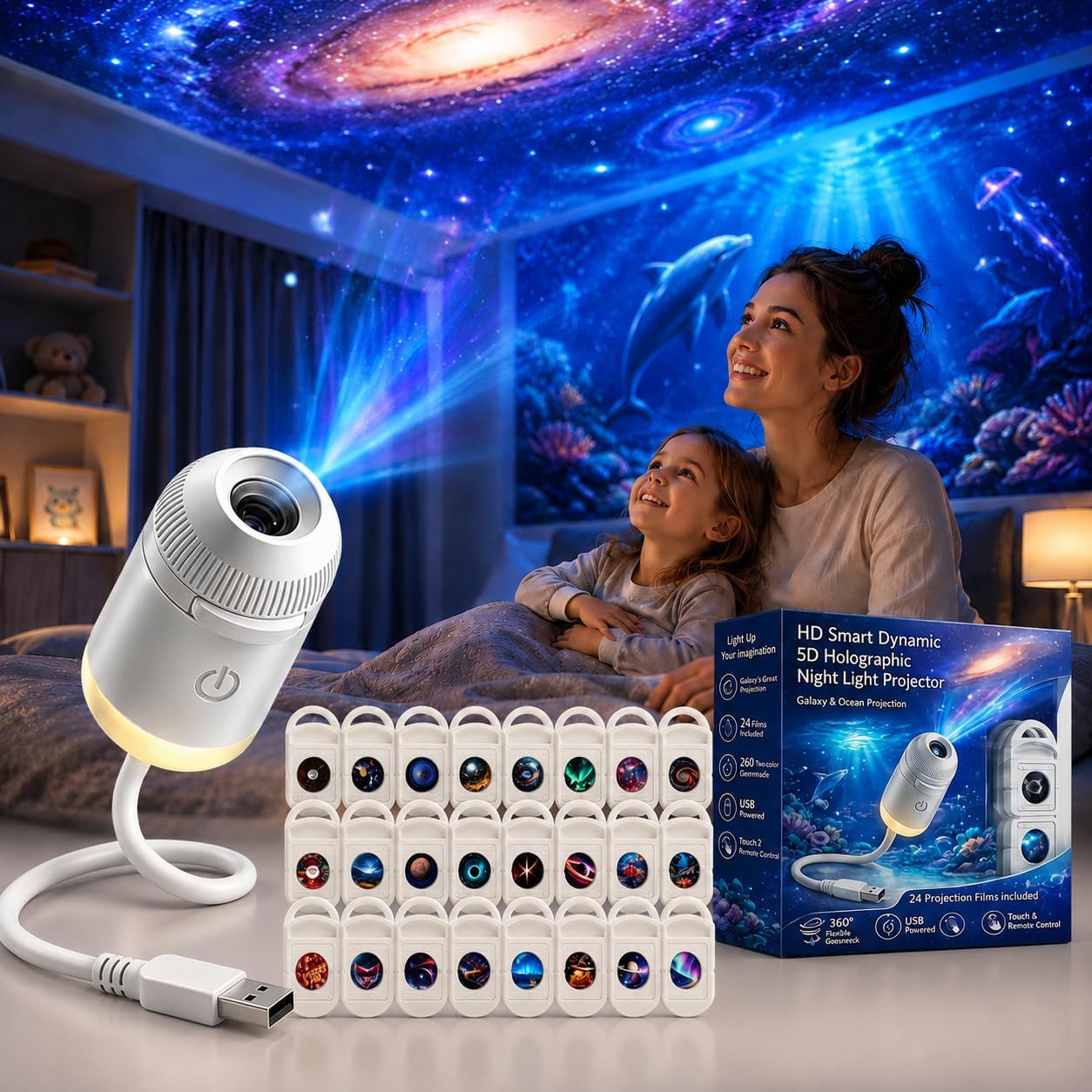 Proiettore Olografico 5D Dinam - Planetarium Projector Home recensione e prezzo
