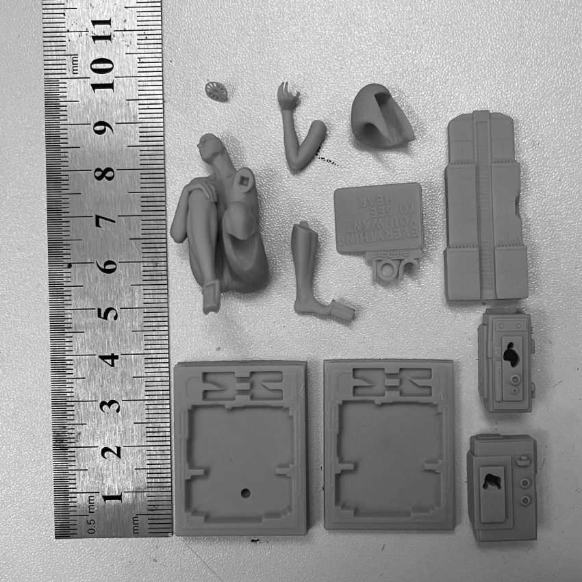 1/24 figura in resina Kit mode - Science Hobby Kit recensione e prezzo